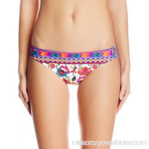 Nanette Lepore Women's Hipster Bikini Swimsuit Bottom Multi Antigua B07P4JCJJW
